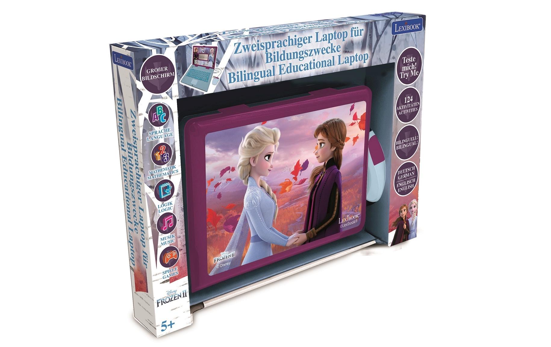 Kindertablet Disney Frozen DE/ENZweisprachiger Laptop für Bildungszwecke
