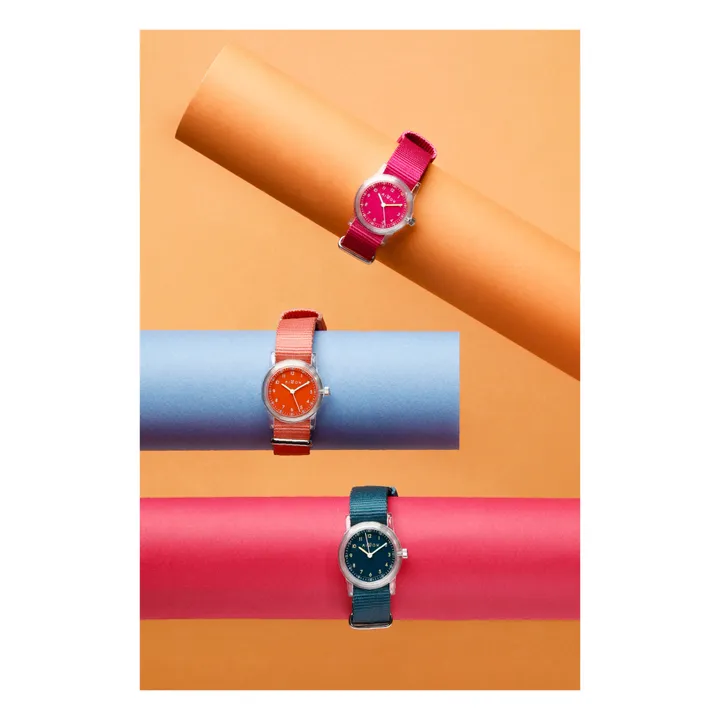 Millow Montre Et'Tic | Rouge framboise