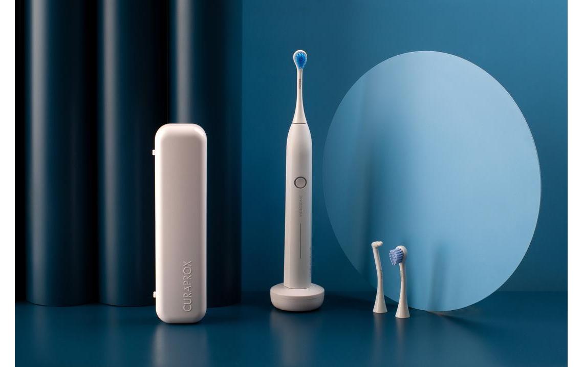Schallzahnbürste Hydrosonic Pro<br>Elektrische Zahnbürste in Weiss