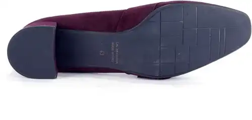 57447 CALAND BORDEAUX - maat 45 pump bordeaux - maat 45 Calandschoen