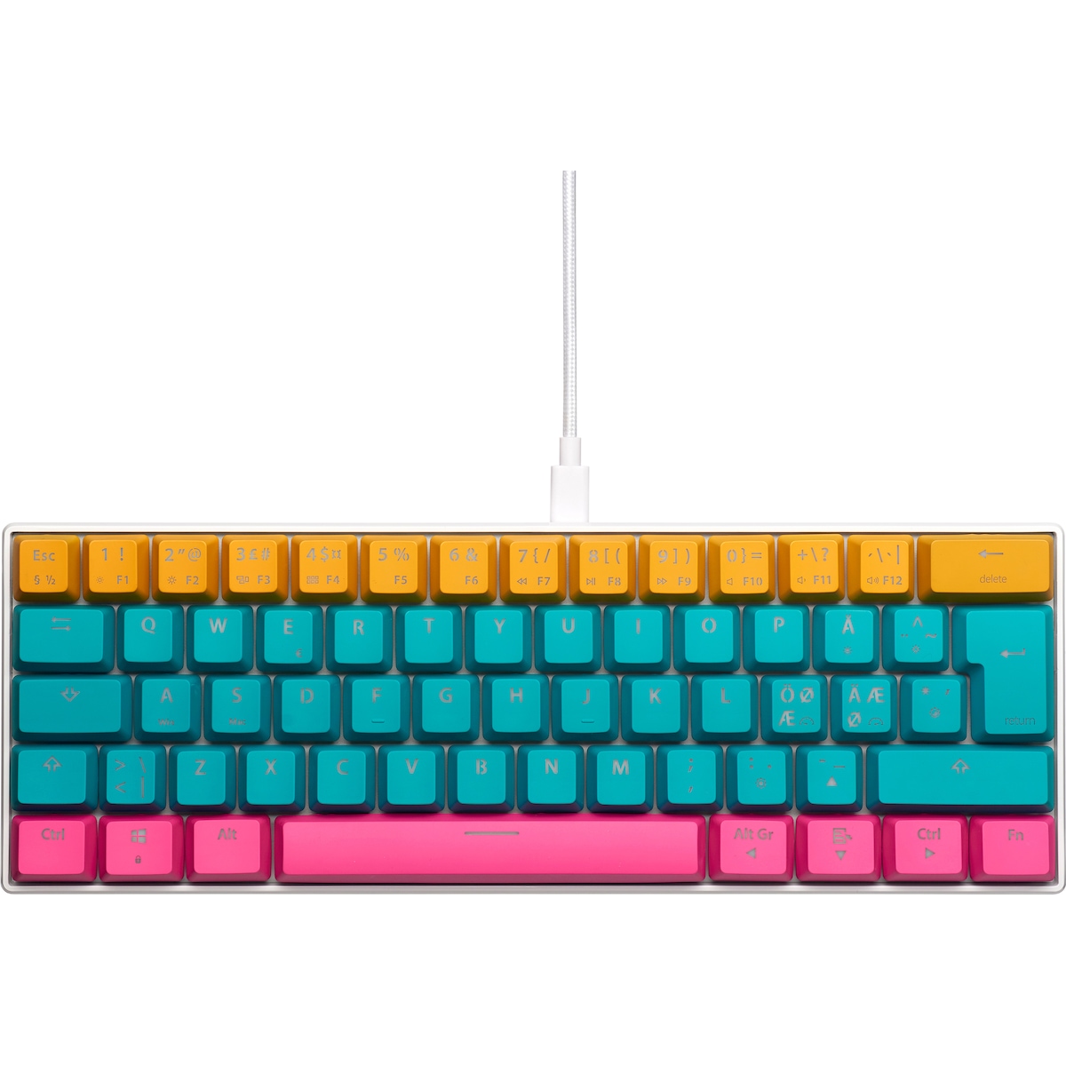 NOS C-450 Mini PRO RGB gamingtastatur (jolly roger)