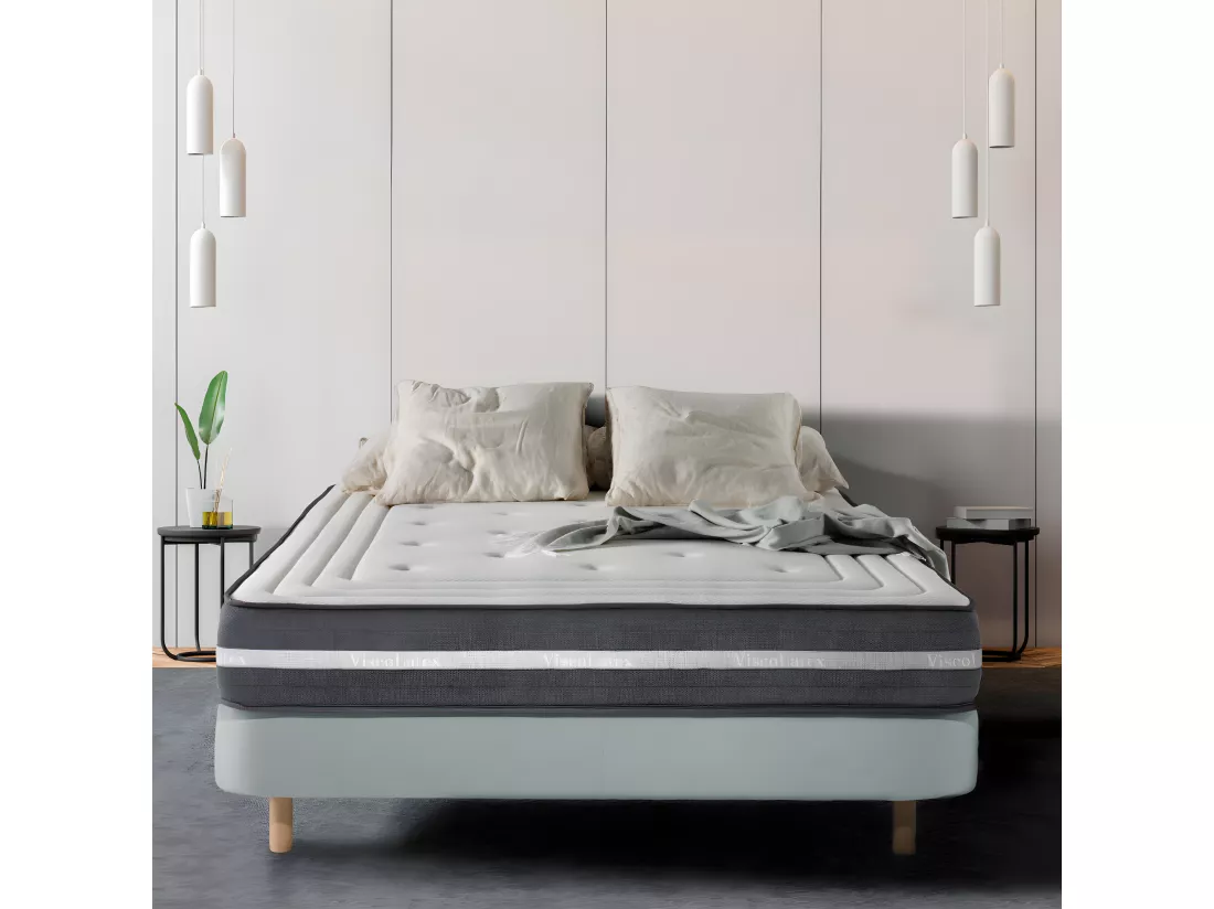 Matelas viscoélastique 25 cm DELUXE 4D