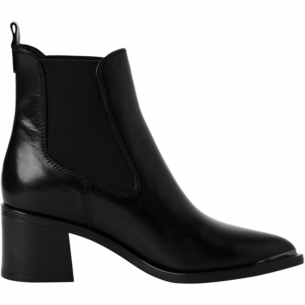 TAMARIS<br>Botas de couro com bico fino