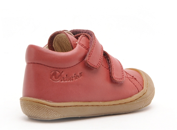 Naturino boots bottine bebe cocoon vl nappa spazz rouge