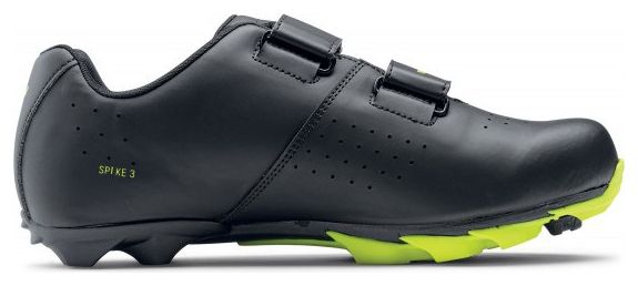 Chaussures VTT Northwave Spike 3 Noir Jaune Fluo