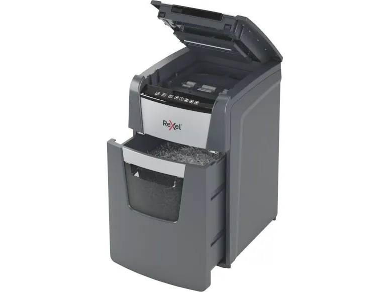 Makulator Rexel Optimum AutoFeed  130X krydsmakulering 4x28 mm (P-4)