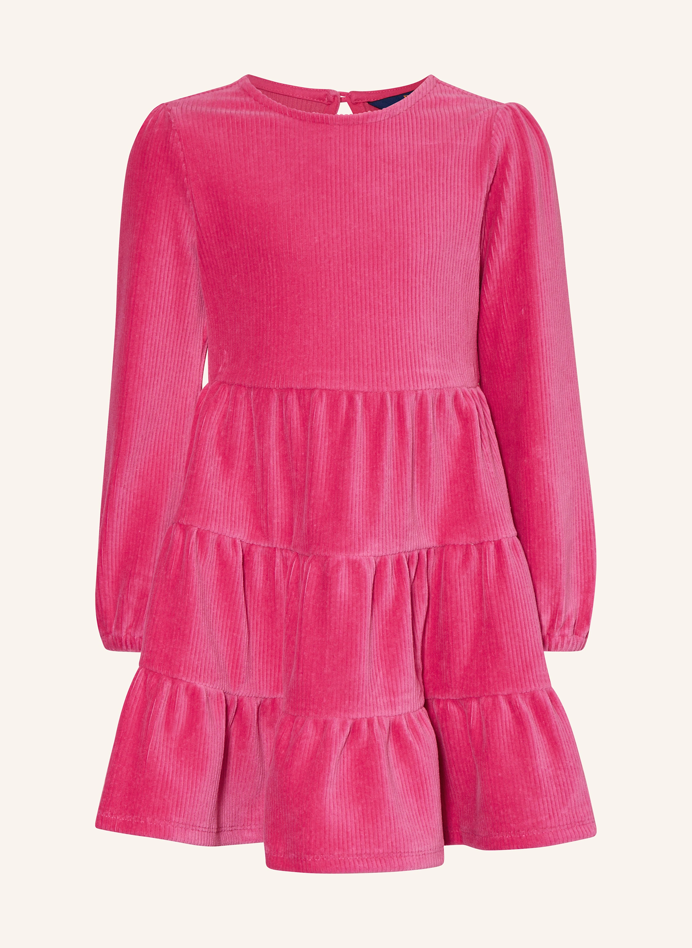 POLO RALPH LAUREN Cordkleid mit Volants
