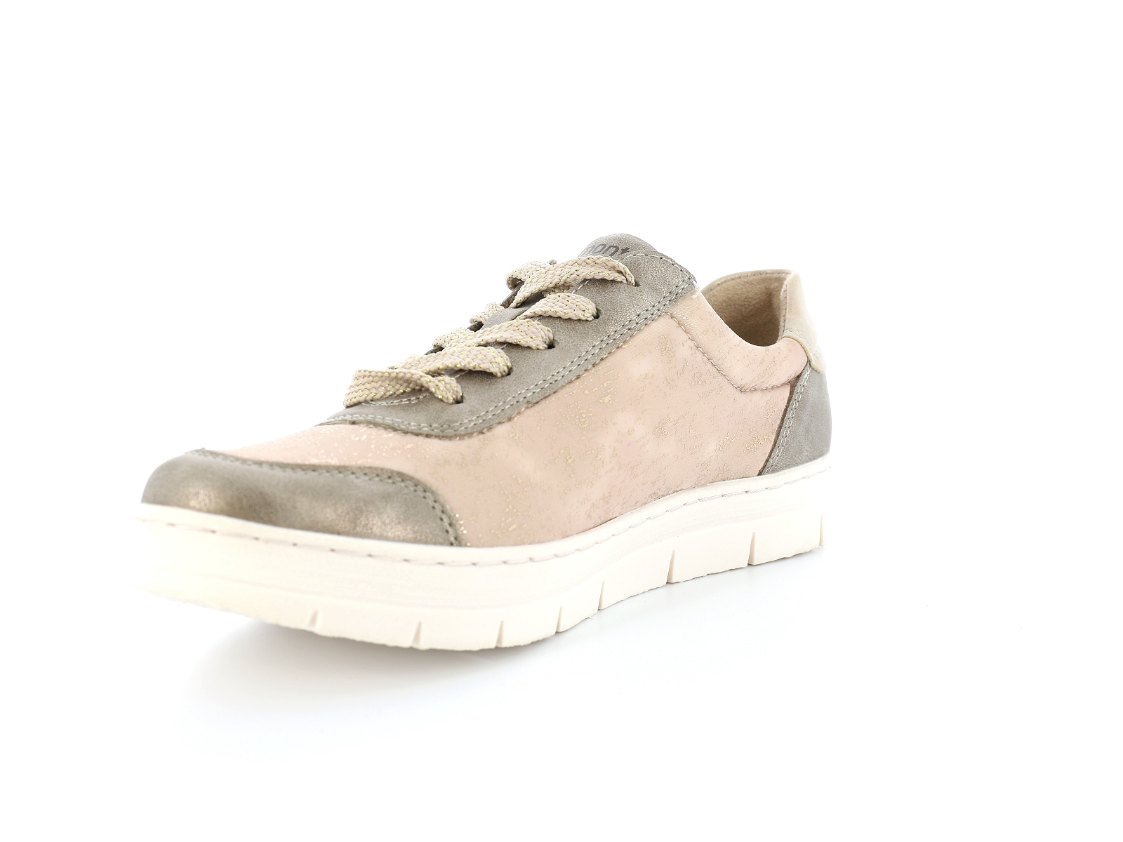 Remonte-D5831 Matières combinées Beige Or