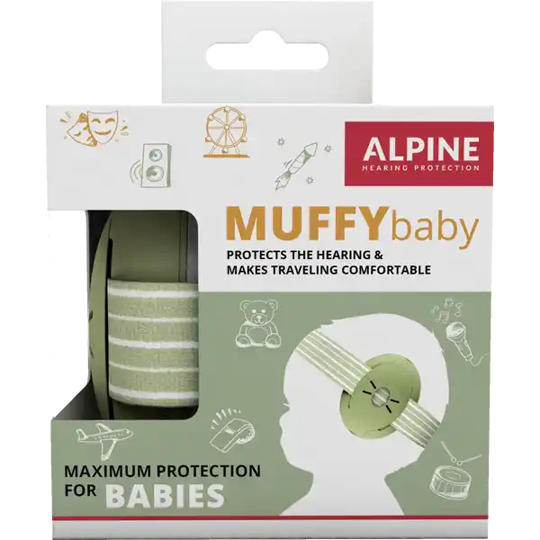 Muffy Baby Ohrenschutz Grün