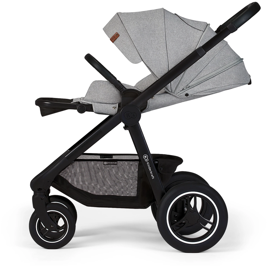 Kinderkraft Kombikinderwagen EVERYDAY 2 in 1 light grey