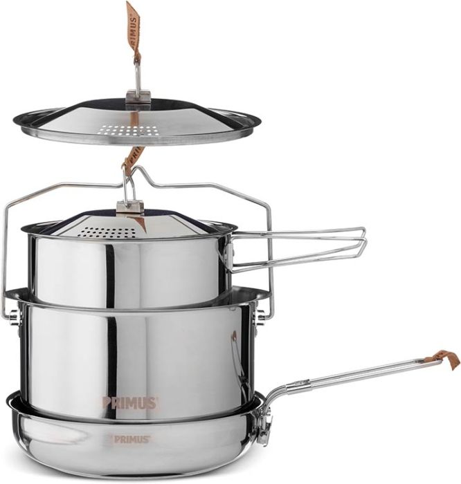 CampFire Cookset SS Large gryde-/pandesæt