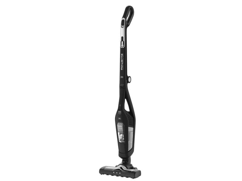 Rowenta Akku-Hand- und Stielsauger Dual Force Schwarz Kabelloser 2-in-1-Stabstaubsauger mit Handstaubsauger