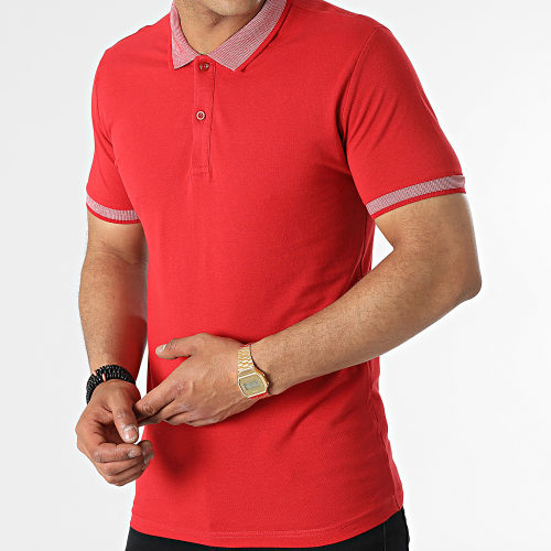 Polo Manches Courtes JP-847 Rouge