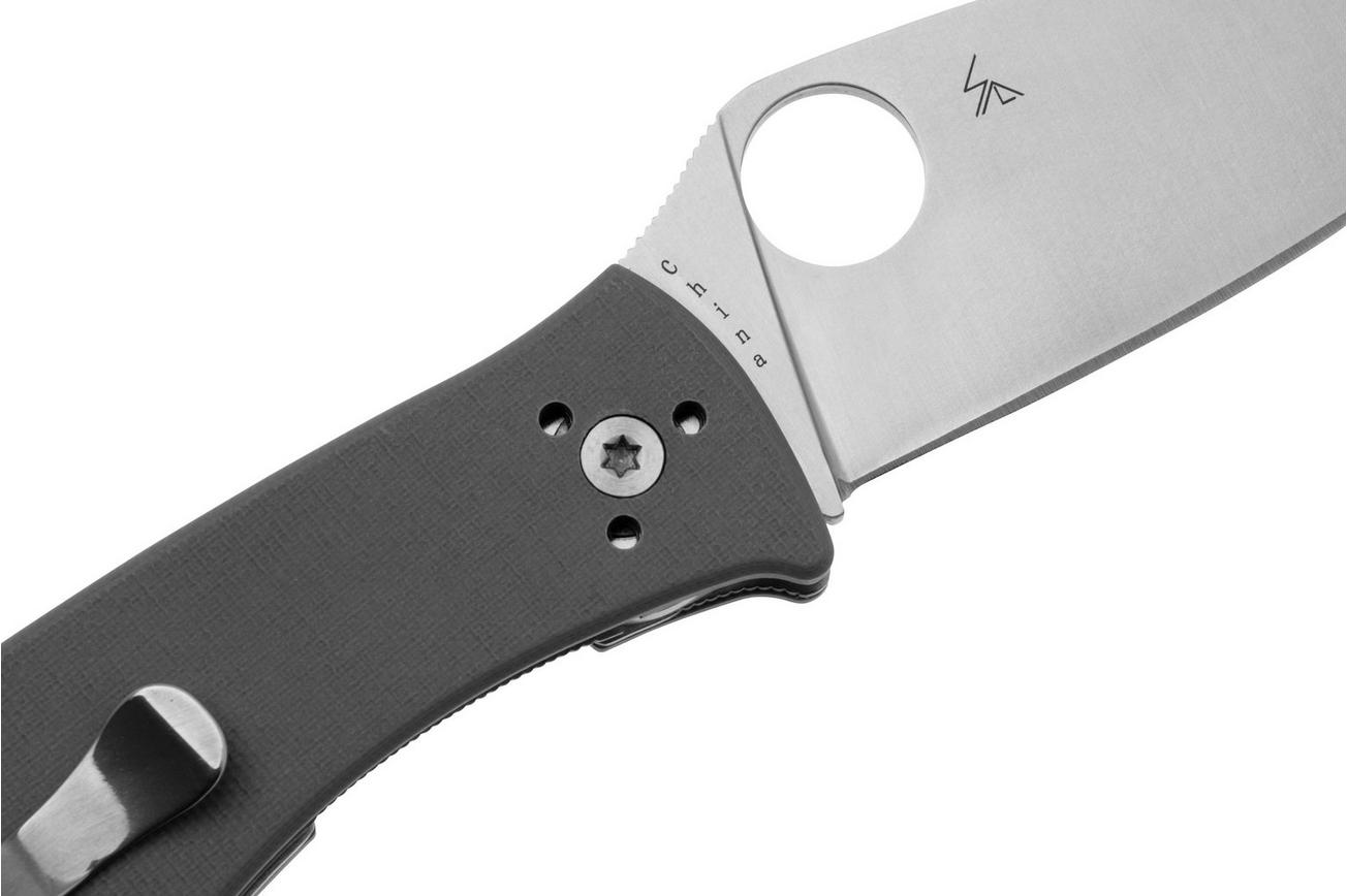 Spyderco Polestar C220GPGY zakmes, Sal Glesser design
