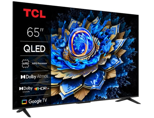 TCL - TV QLED 4K 164 cm 65T69C 4K QLED avec Google TV 2025