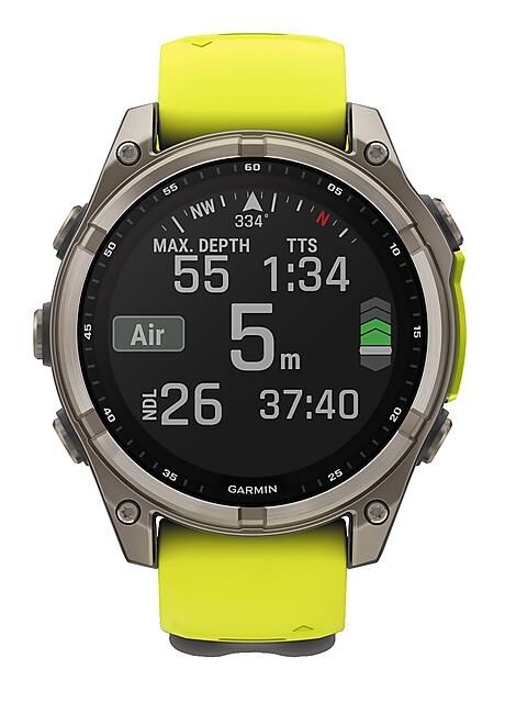 GARMIN - MONTRE GPS FENIX 8 - 47 mm SOLAR SAPPHIRE
