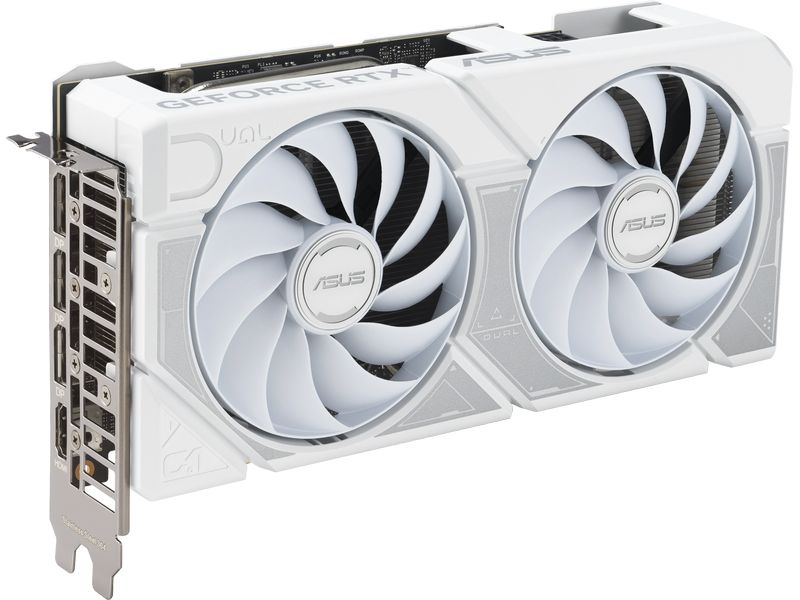 ASUS Grafikkarte Dual RTX 5060 Ti OC 16 GB Weiss Leistungsfähige Gaming-Grafikkarte