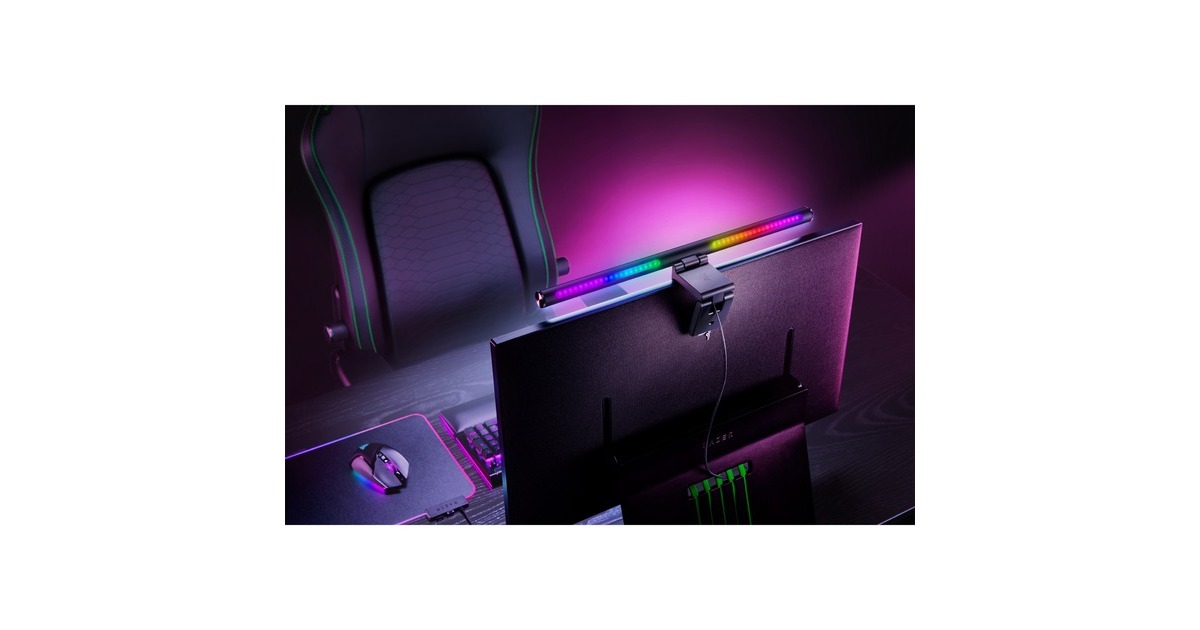 RazerAether Monitor Light Bar verlichting  (Zwart)
