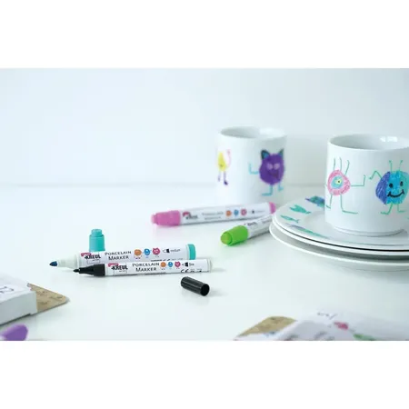 KREUL Porcelain Marker medium, Dunkelblau