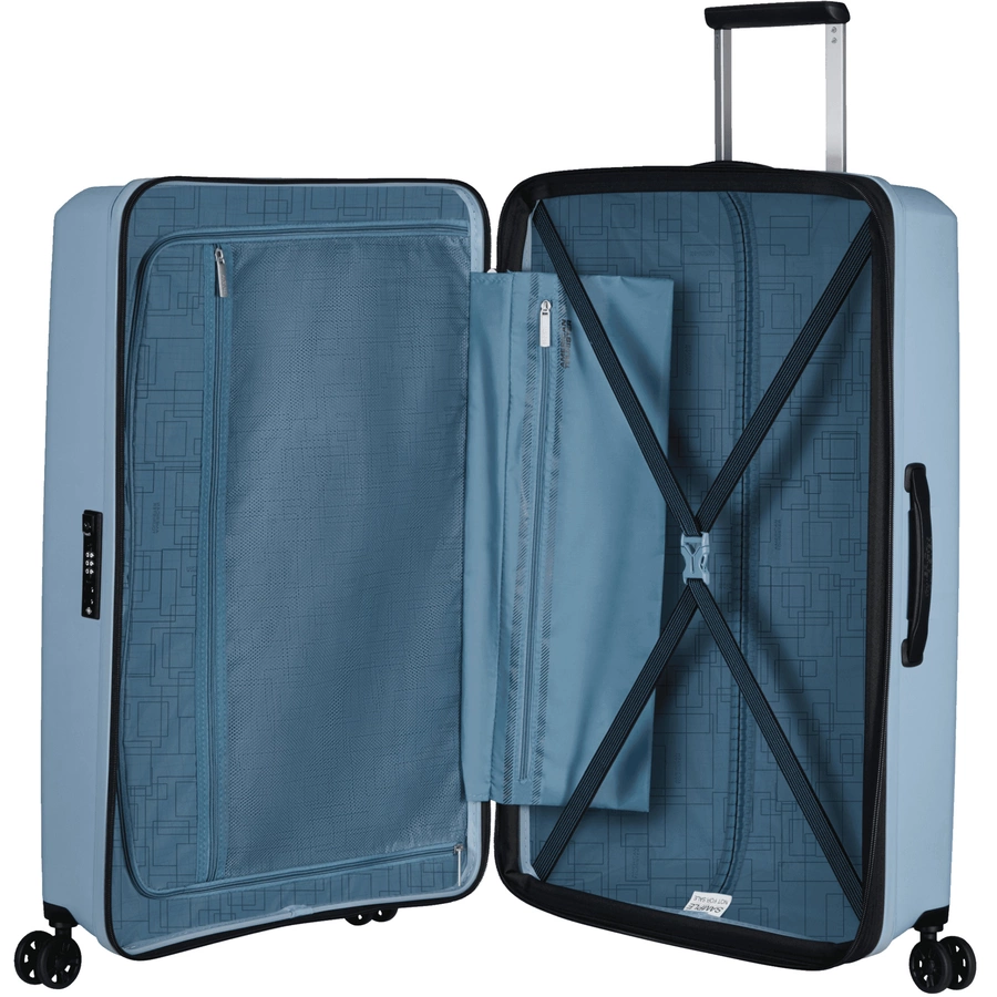 American Tourister Aerostep - 4-Rollen-Trolley M 67 cm erw. soho grey