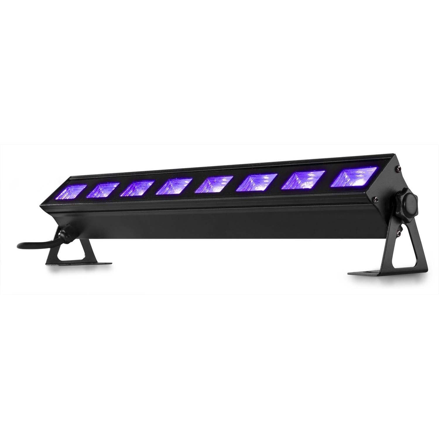 BeamZ BUV93 blacklight LED-bar 8x 3 Watt