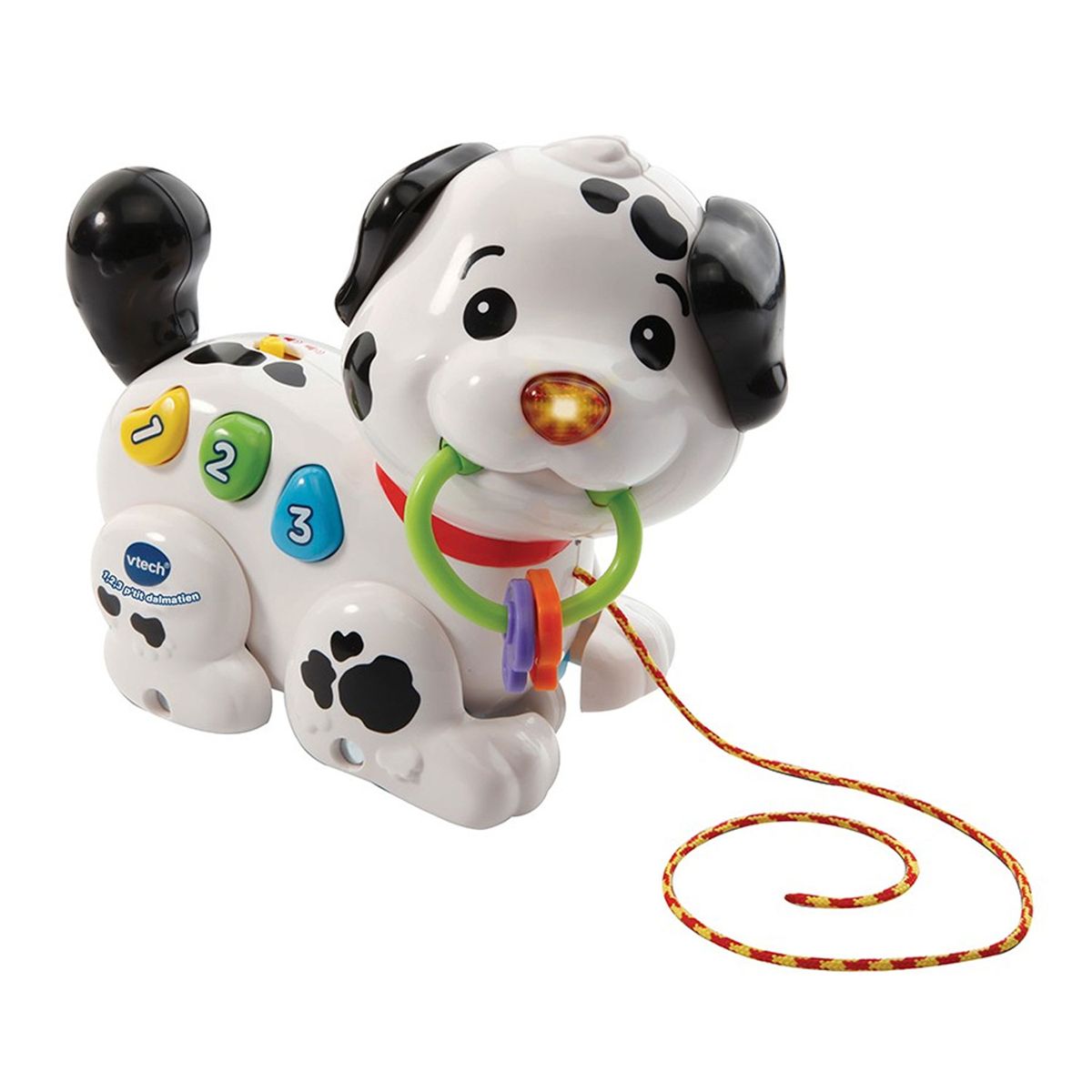 Jouet à tirer : 1.2.3 p'tit dalmatien