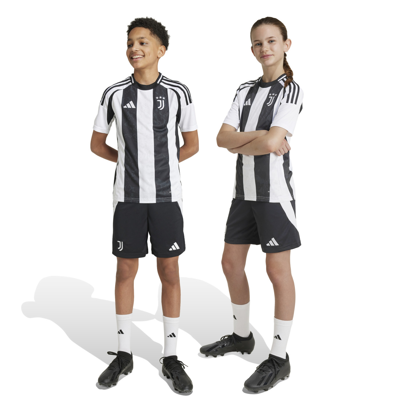 Adidas Juventus Thuisbroekje 2024-2025 Kids
