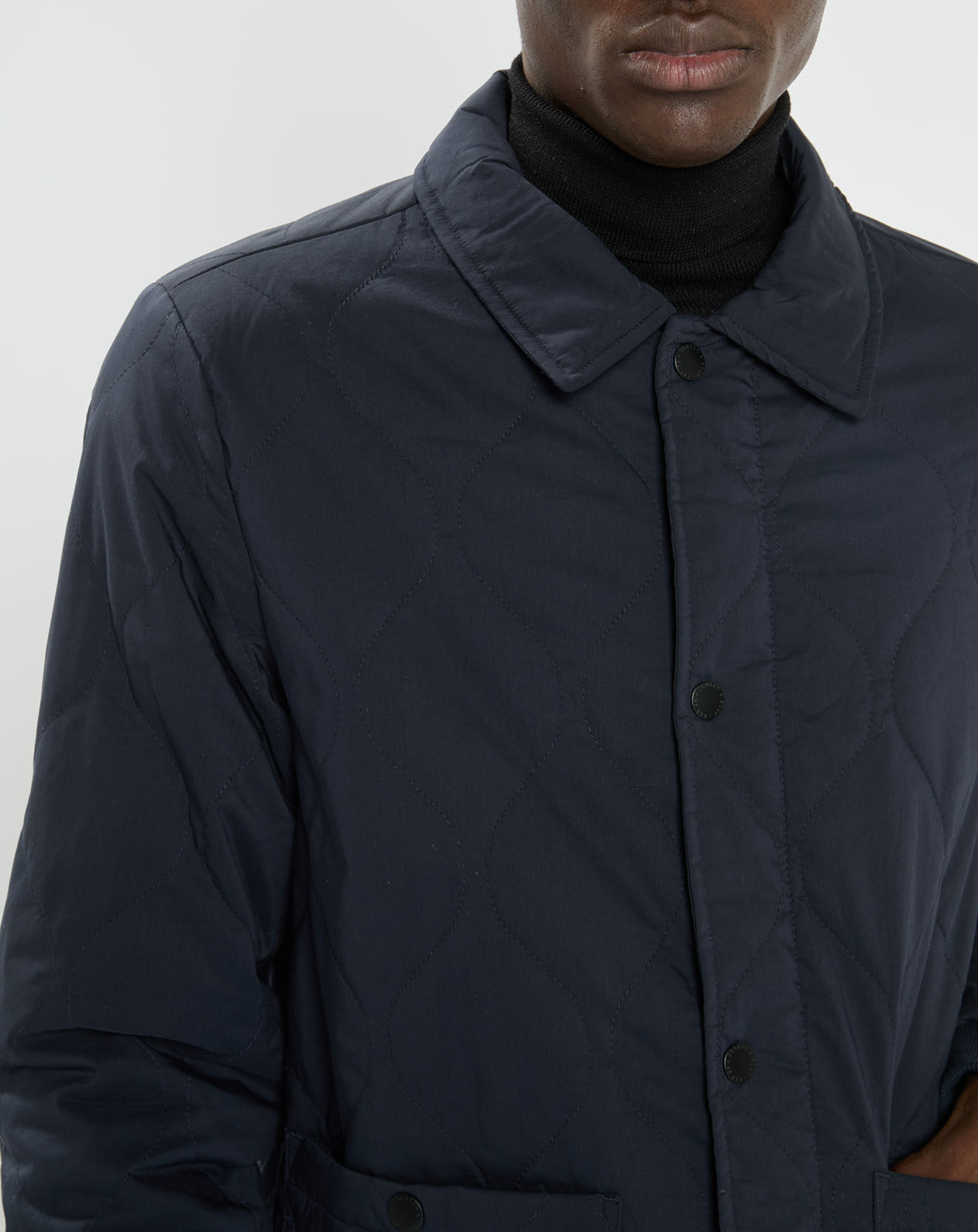 Scotch & Soda Veste matelassée bleu marine