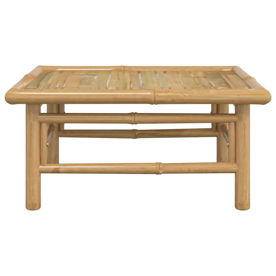 vidaXL - Tuintafel - Bruin - Bamboe - 65x55x30 cm