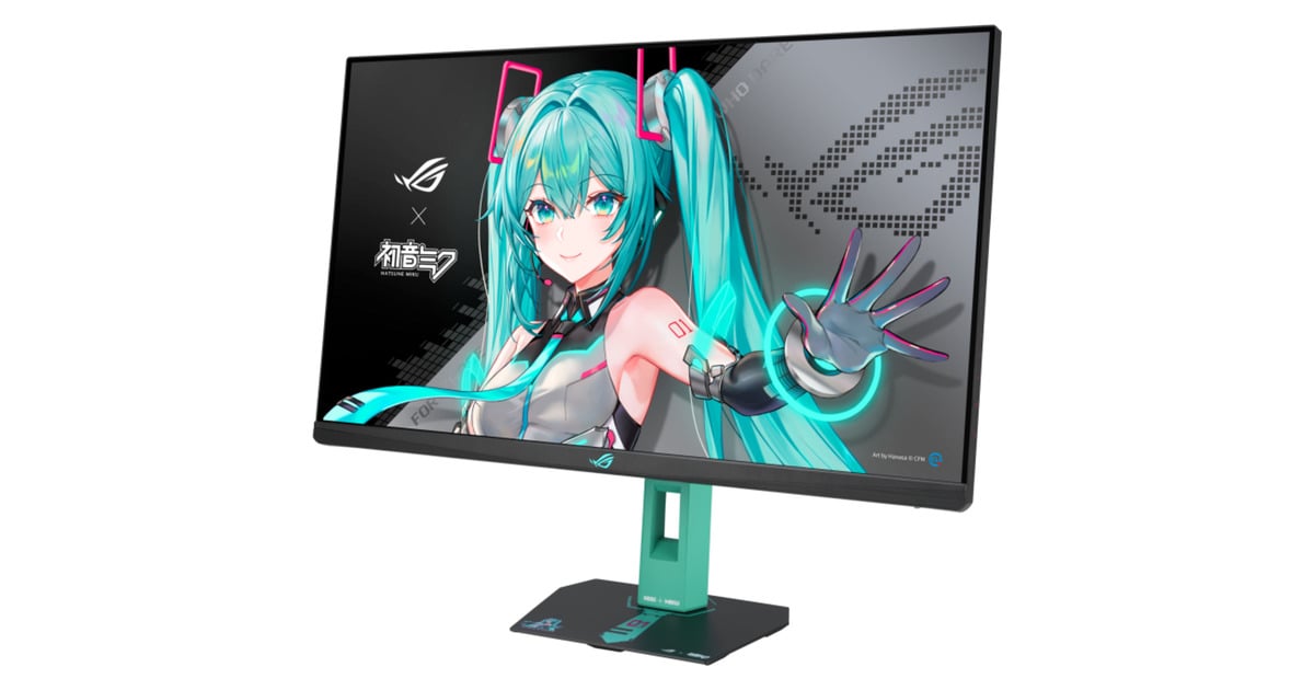 ASUSROG Strix XG27ACMEG-G Hatsune Miku Edition 27