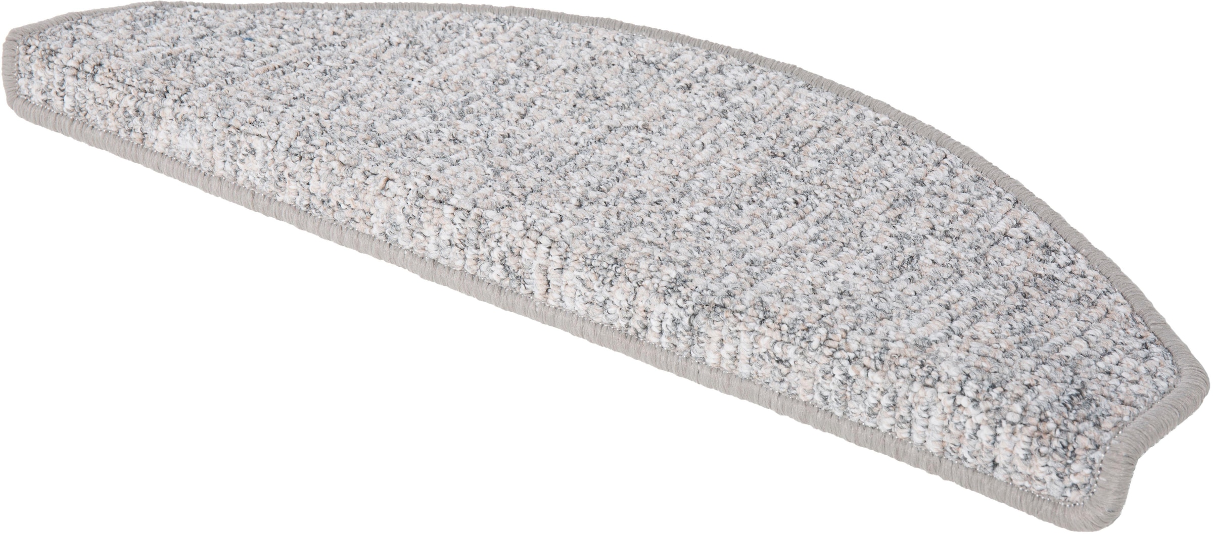 Andiamo Stufenmatte »Leo, Made in Poland« halbrund 6 mm Höhe grobe melierte Schlinge, selbstklebend, 15 Stück in einem Set