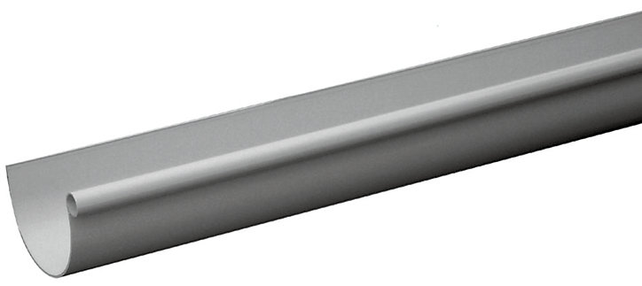 Profil de gouttière gris 16 cm L.2 m