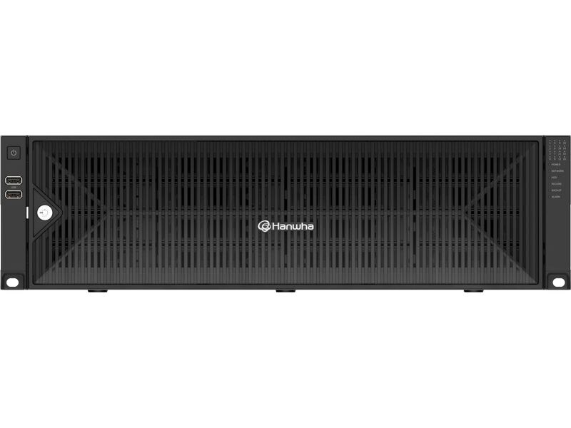 Hanwha Vision Netzwerkrekorder XRN-6420B4 0 TB, 64 Kanal 64CH NVR mit 12. Generation. Intel-Prozessor