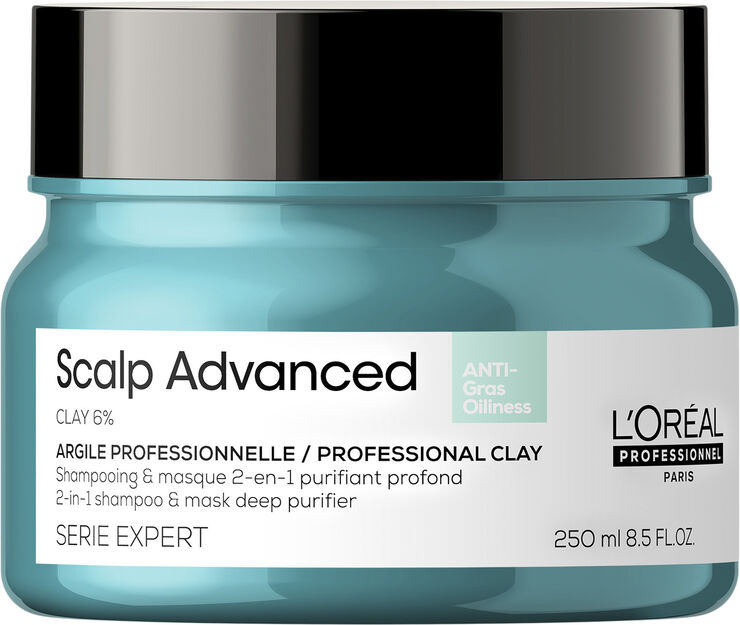 L'Oréal Professionnel Scalp Advanced Anti-Oiliness 2-in-1 Deep Purifier Clay