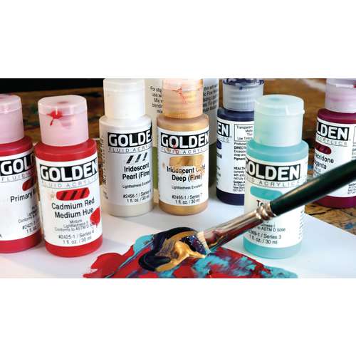 GOLDEN FLUID ACRYLICS Acrylfarbe, einzeln