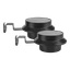 Solcellebelysning LED 2-pk Ø12 cm
