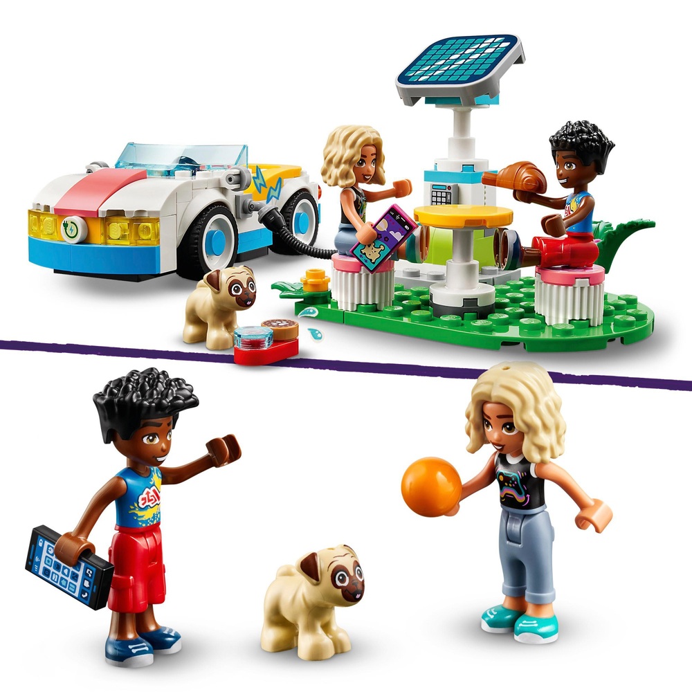 LEGO Friends 42609 Elektroauto und Ladegerät Spielzeugset