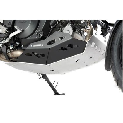 Sabot moteur SW-MOTECH ALUMINIUM - Noir / Gris