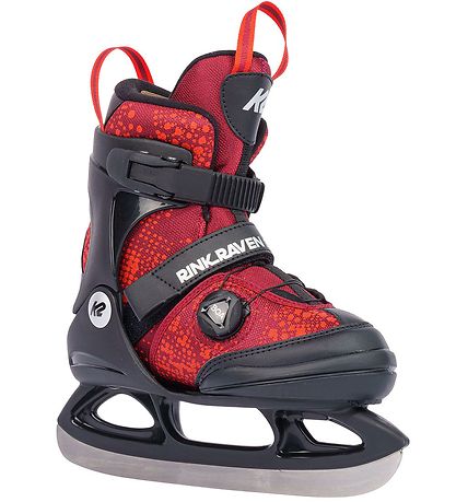 K2 Sk?jter - Rink Raven Ice Boa - Sort/R?d