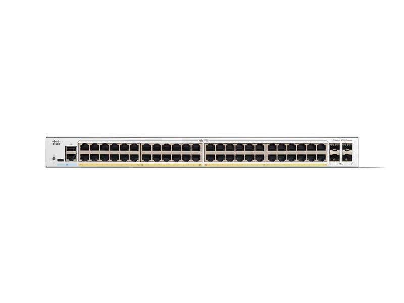 Cisco PoE  Switch Catalyst C1200-48P-4X 52 Port Cisco Catalyst Switches der Serie 1200