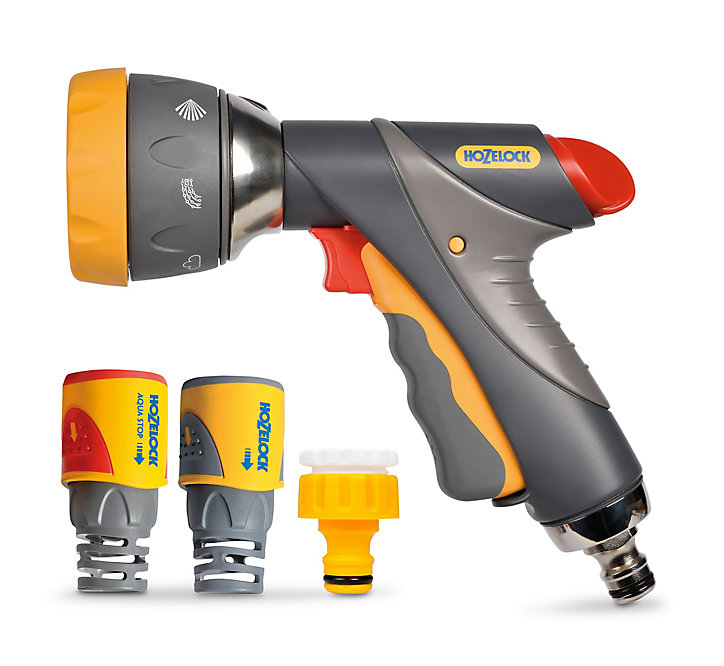 Pistolet multijets pro Hozelock + raccords