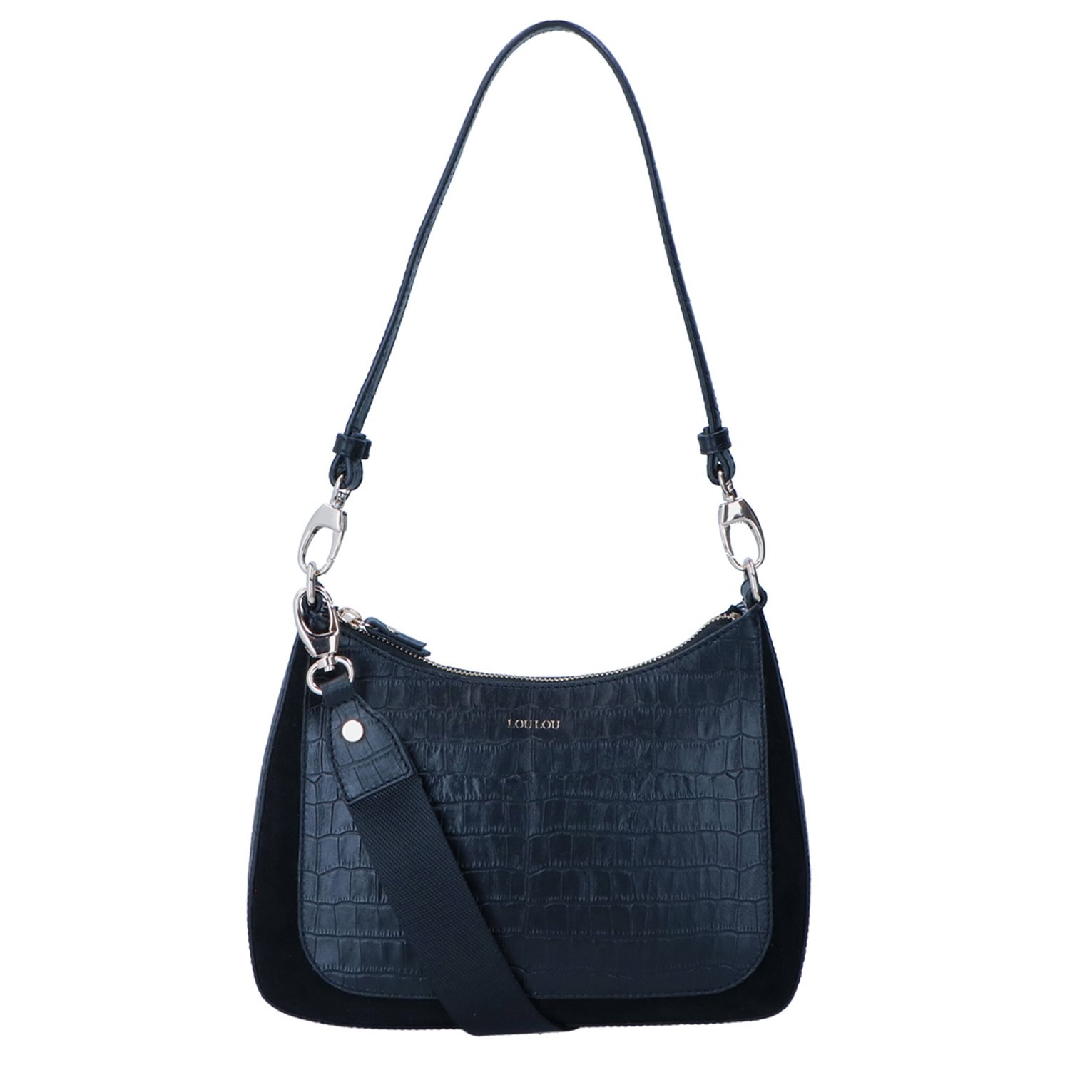 LouLou Essentiels 103Bag Classy Croc black