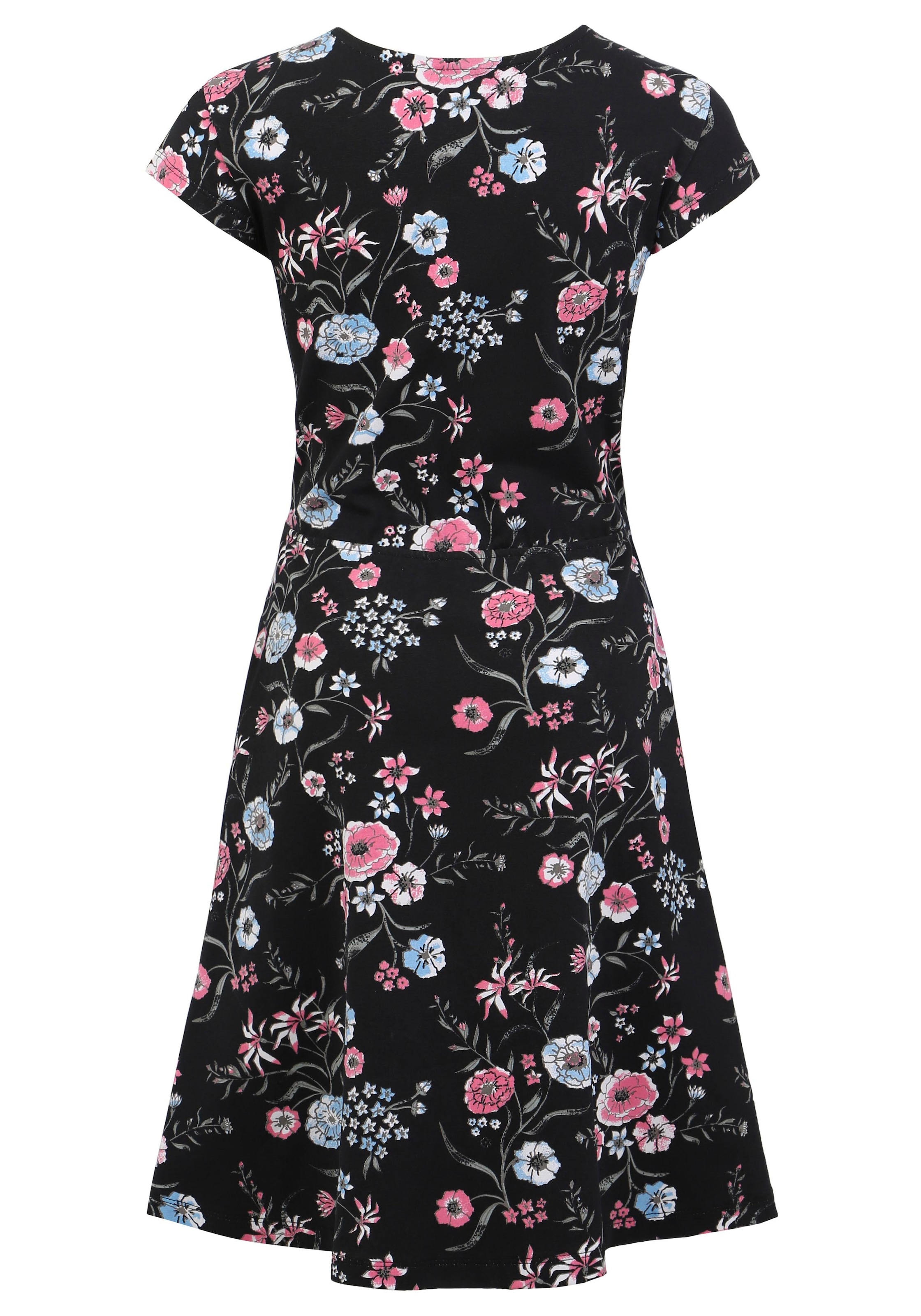 KIDSWORLD Jerseykleid festliche Anlässe,  kniefrei,  lässig-verspielt