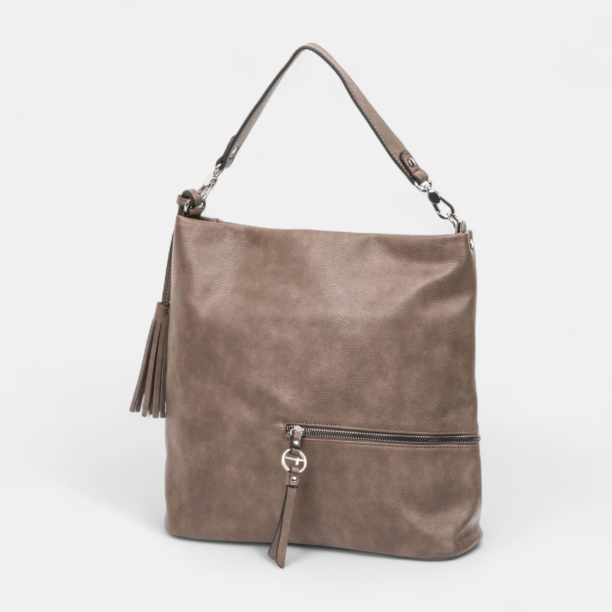 Sac de shopping marron