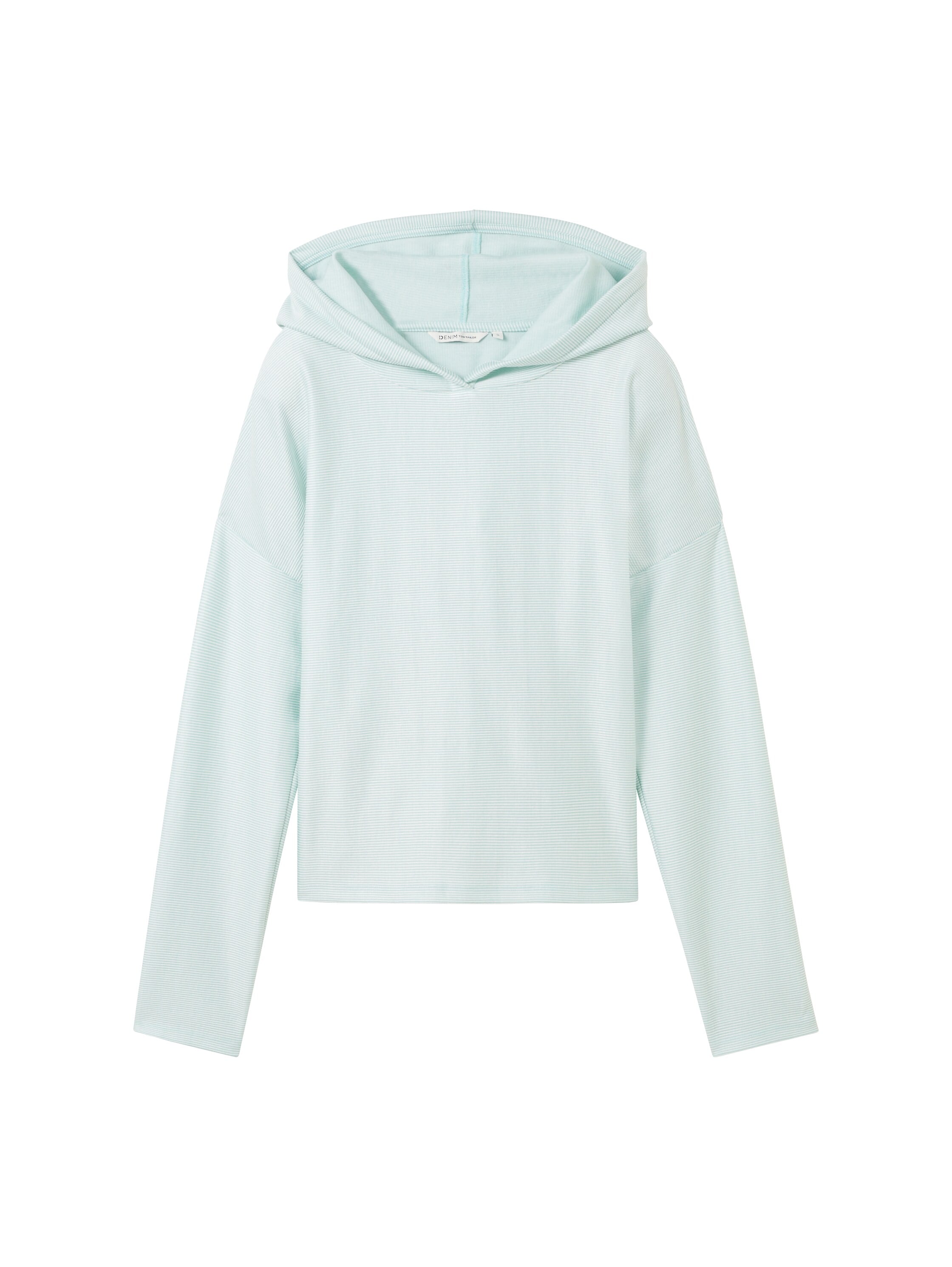 TOM TAILOR Denim Kapuzenshirt , mit Streifenmuster