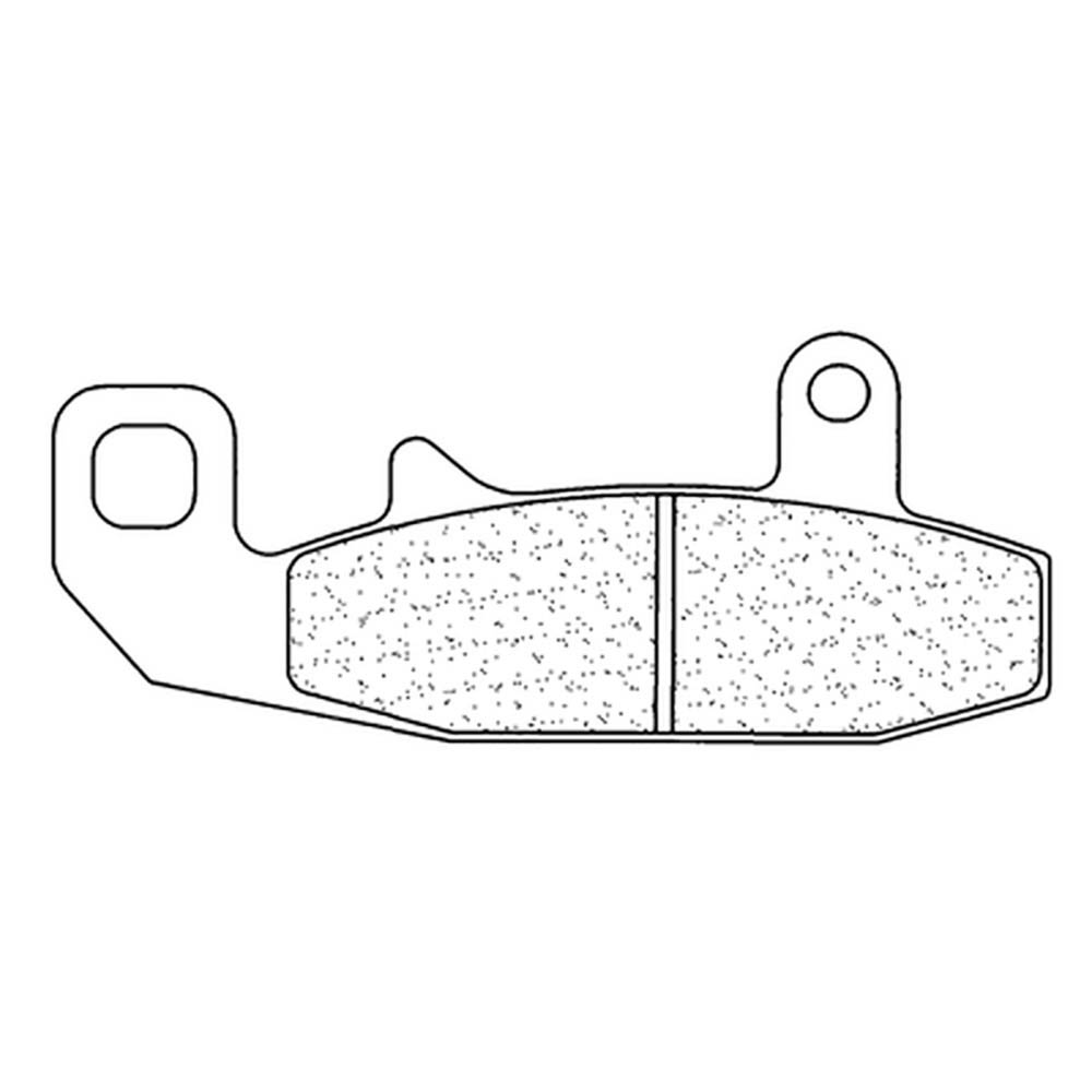 Cl brakes - Plaquettes de frein Route métal fritté - 2308A3+