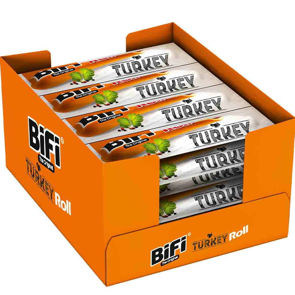 Bifi Roll Turkey 24x45g=1080g MHD:8.4.25