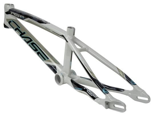 Cadre BMX Chase RSP 5.0 Aluminium Gris / Bleu Turquoise 2023