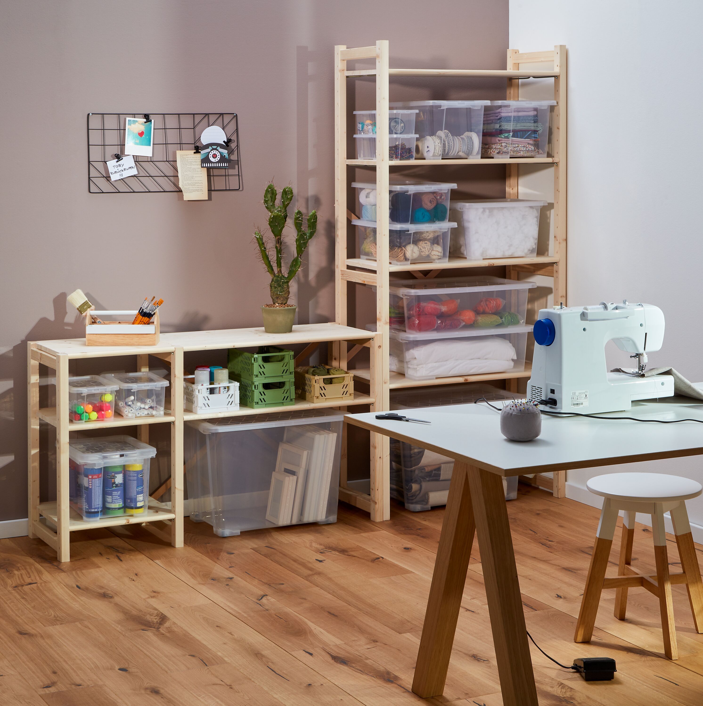 EVO Aufbewahrungsbox - Transparent / B: 39.2 cm x T: 58.3 cm x H: 41.0 cm