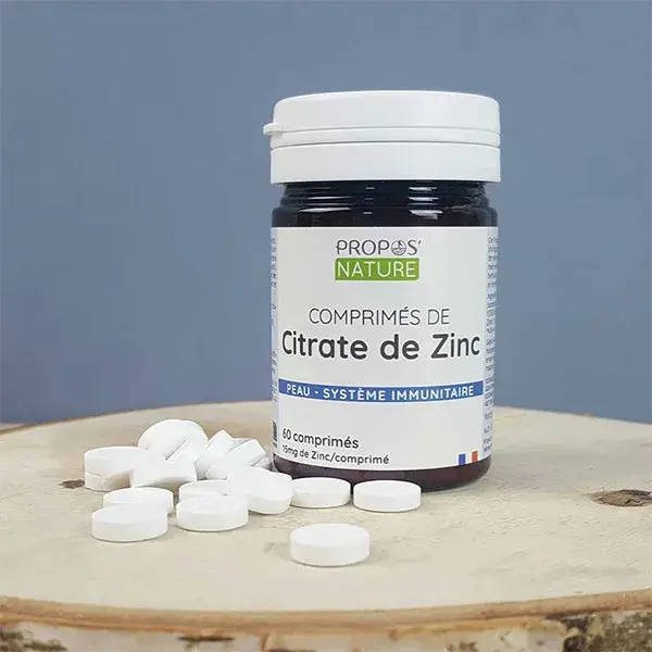 Propos'Nature Citrato de Zinco 60 comprimidos